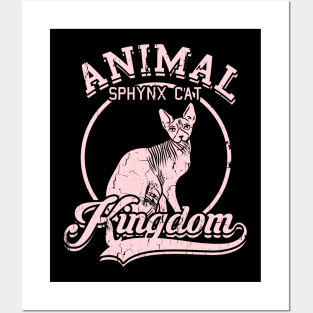 Animal Kingdom Sphynx Cat Posters and Art